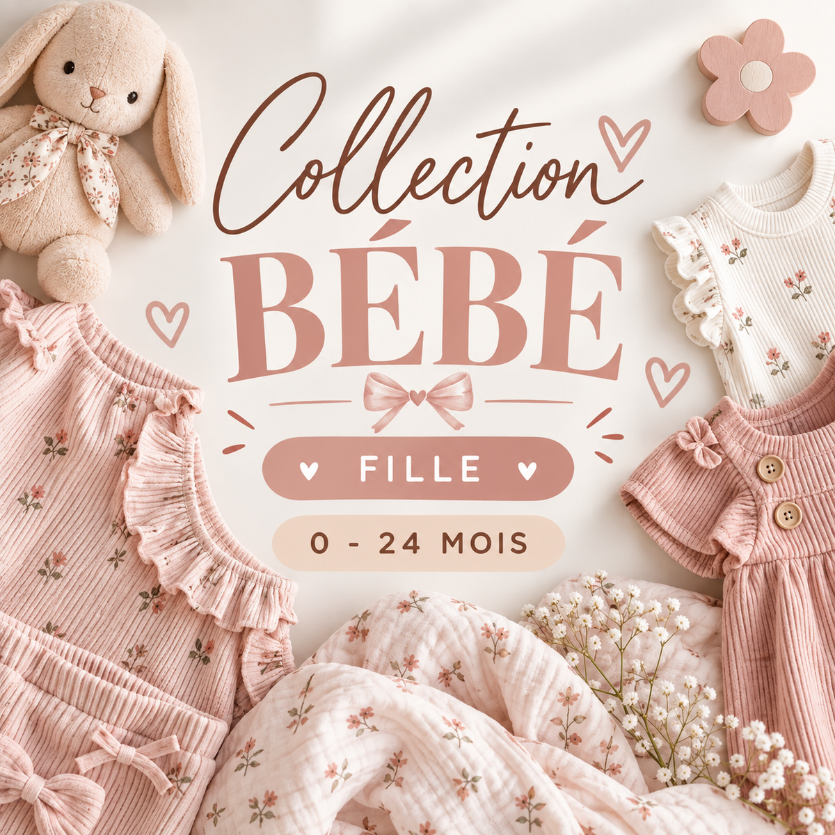 Bébé fille 0-24 mois